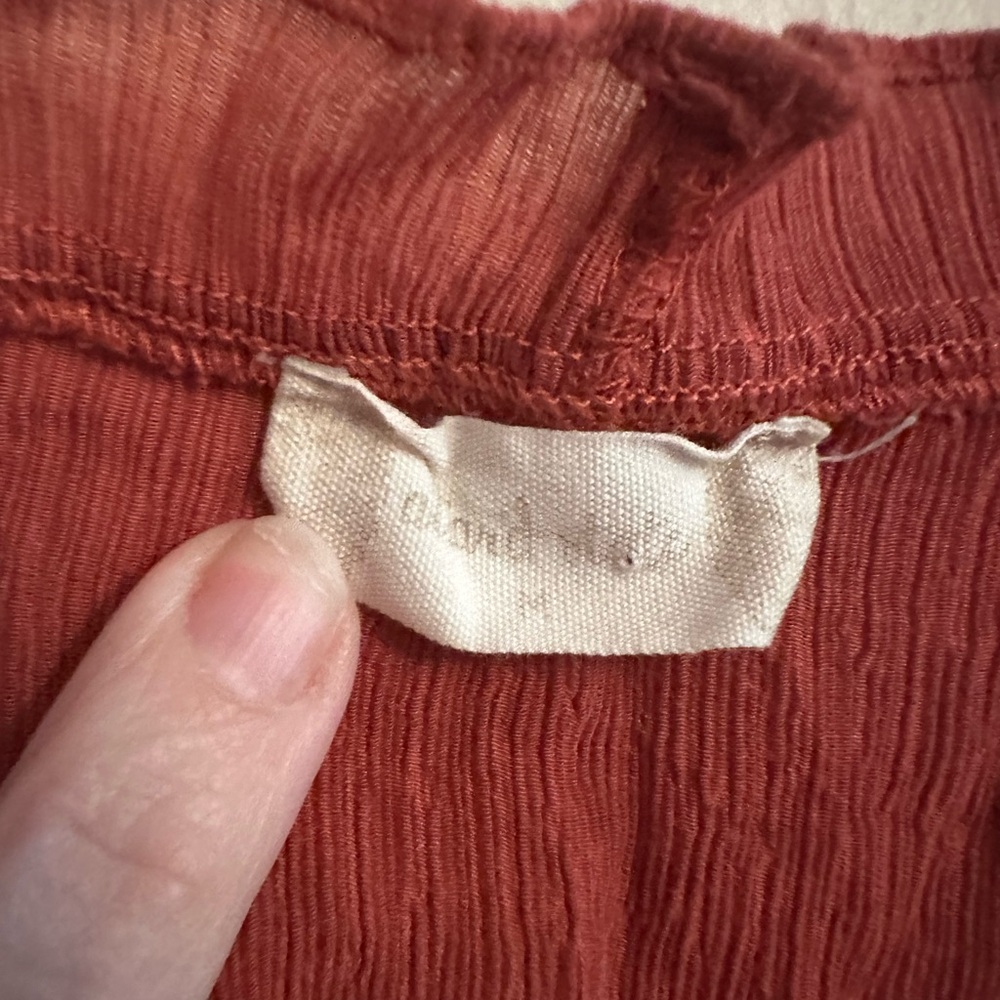 Altar’d State Rust Crop Top - Picture 2 of 4